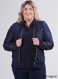 Zip Jacket (K-2501-LC) 017-Marine