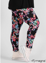 Legging Basic (F-0031-VISPR) - Y92001-Rainbow Faded Blocks