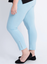 Legging met studs (F-10) 004-Hemel Blauw