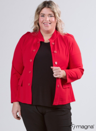Short Button Sailor Jacket (K-2302) 015-Rood