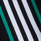 V-Neck Wide Trim Shirt (B-2422) V15058-Green-Black-White