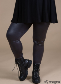 Legging Leather Look (F-23 LL) 020-Dr.Grijs