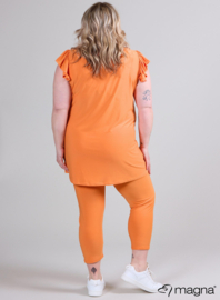 Sleeveless Frill Tunic (C-2305) 019-Orange