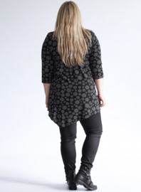 Tuniek Triangle vis-print (B-93-VPMB) 000101-big small circle bw