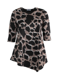 Tuniek Triangle (B-93-HVP) X59061-Leopard Taupe