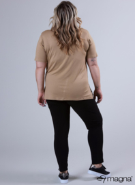 Shirt korte mouw (B-04) 014-Sand