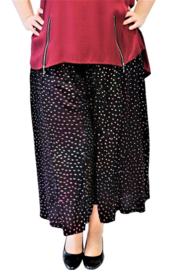 Broek "Jive" (02-4688) blackmulticolstip)