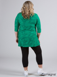 Lange basic shirt (B-6004-MSHS) U01058-Wave Green