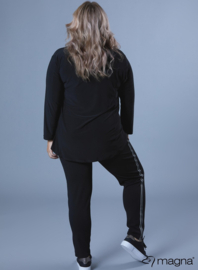 Shirt V-Tape Lange Mouw (B-2315) 001-Zwart