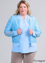Zip Jacket (K-2501-LC) 004-Sky Blue