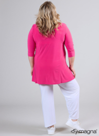 Lange basic shirt (B-6004) 006-Fuchsia