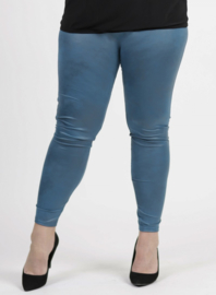 Legging Leather Look (F-23 LL) 048-Petrol