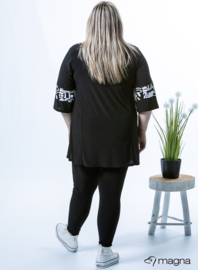 Flow Shirt/Tuniek (C-2321-PR) X28001-Tribal Print BW