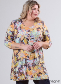 Lange basic shirt (B-6004-VP-MB) U23021-Rainbow Garden