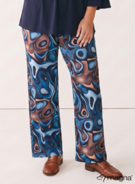 Broek Basic (D-03-PRINT) T10048-Fluid Design Petrol