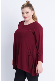 Tuniek Isabel (C-4051) 032-Wine Red