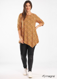 Tuniek Triangle vis-print (B-93-VPMB) 00002D-simple leopard Yellow