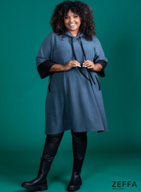 Oversized Long Hoody-Tunic (ZF-SW-1001-WFS) 020-Grey