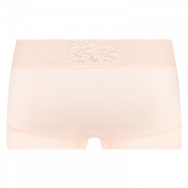 RJ PURE COLOR DAMES SHORT KANT - Perzik-293