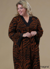 Lace Detailed Tunic (C-2326-VP) V79028-Zebra Rust