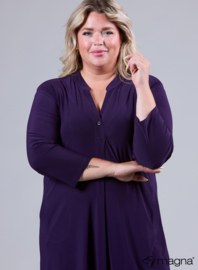 A-Line Long Pocket Tunic (C-2217) 059-Dr. Paars