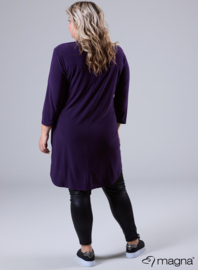 A-Line Long Pocket Tunic (C-2217) 059-Dr. Paars