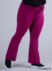 Relaxed Pocket Flared Pants (D-2403) 056-Magenta