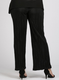 Broek Basic-pleated (D-03-Plissé) 001-Zwart