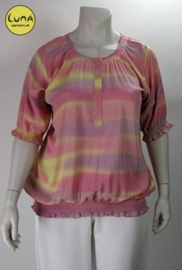 Blouse Chanti (07-1570-abricotstripe)