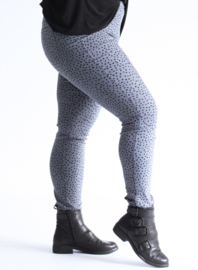 Broek Lang (D-7002-POLYVISPR) 004220-Small Pencil Polka Grey