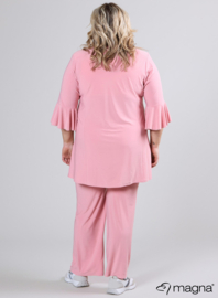 Flared Sleeves Relaxed Tunic (C-2503) 075-Dust Pink