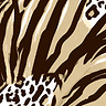 Long Sleeve A-Line Tunic (B-2401-PRINT) T71064-Animal Waves Brown