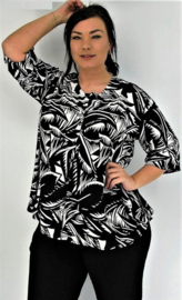 Blouse Dallas (101-4928) BW Jungle