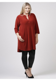 Tuniek 3/4 mouw (C-8011) 028-Roest
