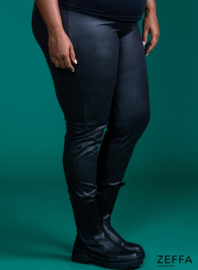 Leather Look Legging (ZF-LE-1008) 001-Black
