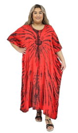 Kaftan "MARLEY" (04-5318) RedBlackTD
