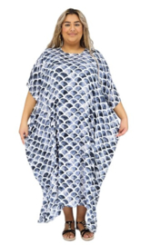 Kaftan (74-5327) WhiteGreySch