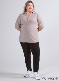 Puff Sleeve Shirt (B-2502) 014-Sand