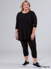 A-Shaped Button (C-2322) 001-Zwart