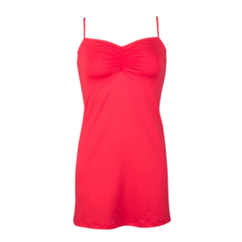 RJ Pure Color Dames Jurkje - Rood+