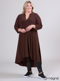 High Low A-Line Dress (C-2213) 064-Brown