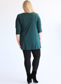 Lange basic shirt (B-6004) 038-Fles Groen