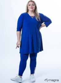 Relaxed V-Strap tunic (C-2320) 060-Royal Blue