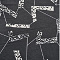 Puff Sleeve Shirt (B-2502-PR) U29001-Arrow Sketch Black-White
