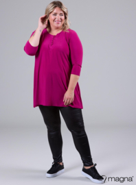 A-Shaped Button (C-2322) 056-Dr.Fuchsia