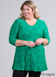 Lange basic shirt (B-6004-MSHS) U01058-Wave Green
