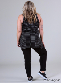 Top met lus (A-37-PR) 001001-Polka Dot BW