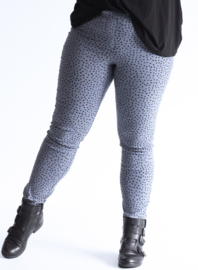 Broek Lang (D-7002-POLYVISPR) 004220-Small Pencil Polka Grey