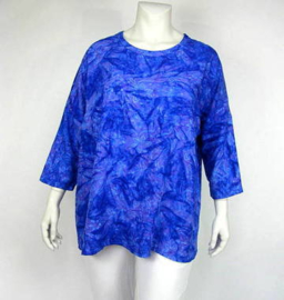 Shirt Gwen (03-3311-bluelilaflower)