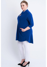 Tuniek 3/4 Mouw (C-8011) 060-Dr.Cobalt